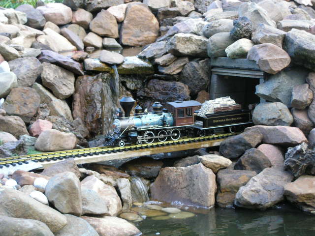 [Before the real bridge was built]