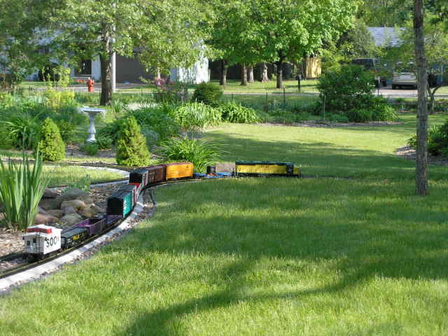 [At the grade crossing]