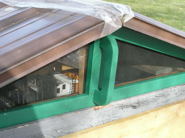 [Temporary ridge cover]