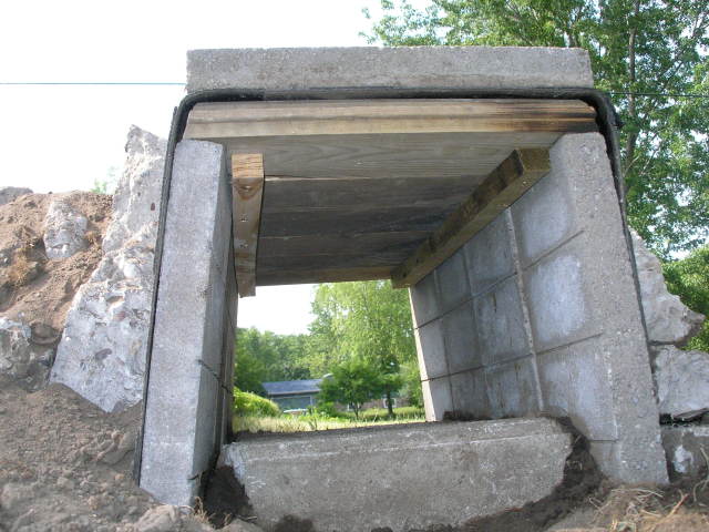 [Inside Stoney Mountain Tunnel]